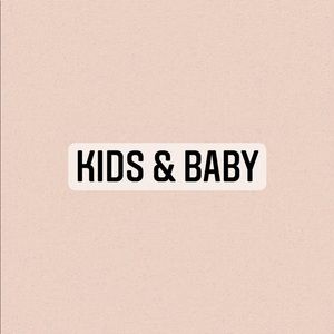 Items for Kids & Baby
